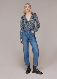 Abstract Cheetah Lenny Collar
